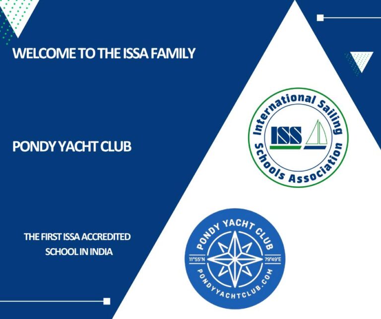 PYC – 1st accredited International Sailing Schools Association (ISSA) in India